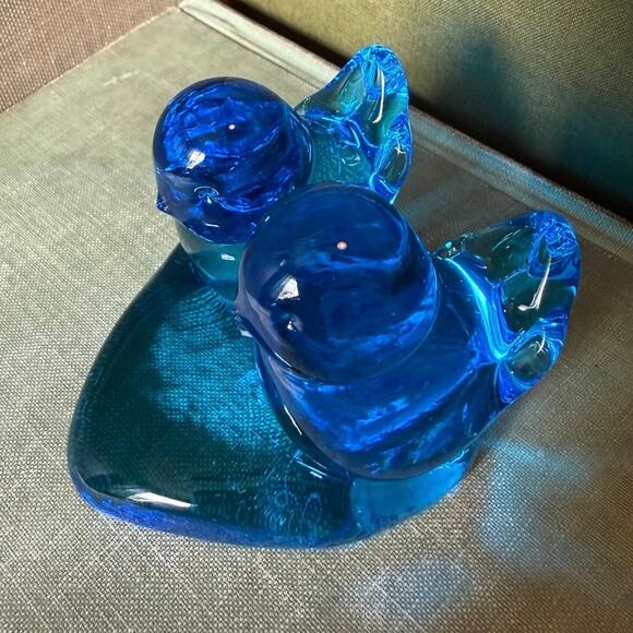 Terra Studios Other - • Bluebirds of Happiness • Heart Base • Signed Leo Ward 1989